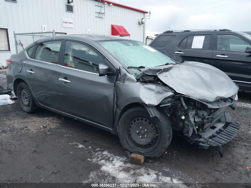 2015 NISSAN SENTRA S/SV/SR/SL - 3N1AB7AP9FL665769