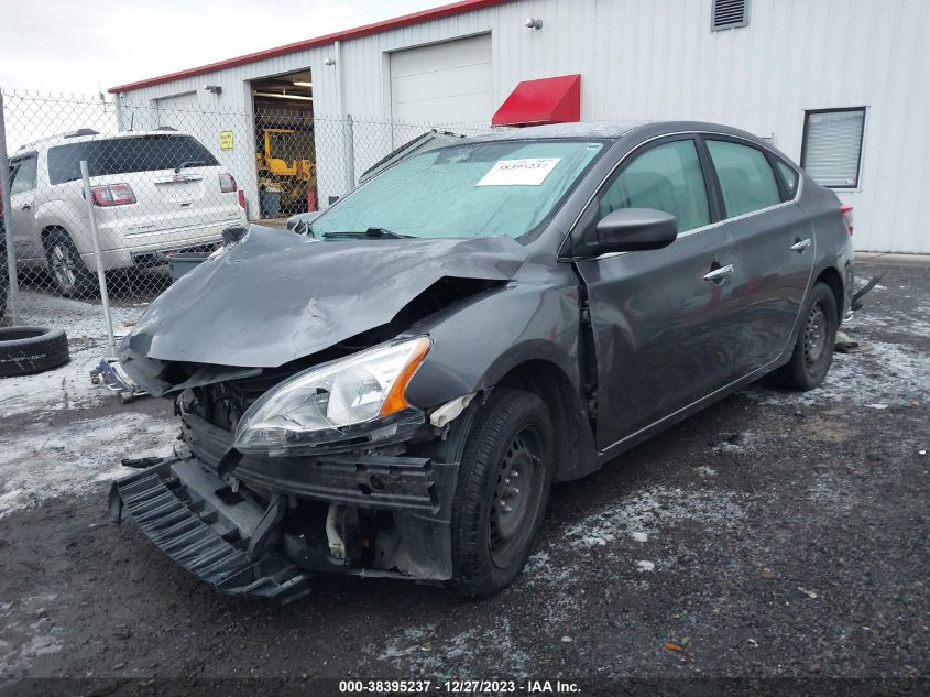 2015 NISSAN SENTRA S/SV/SR/SL - 3N1AB7AP9FL665769