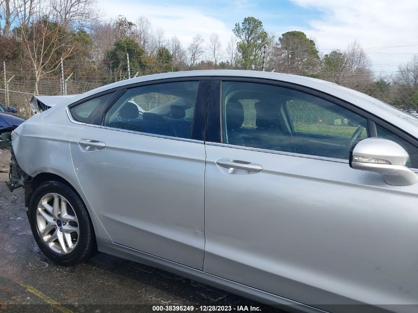 2016 FORD FUSION SE - 3FA6P0H74GR283249