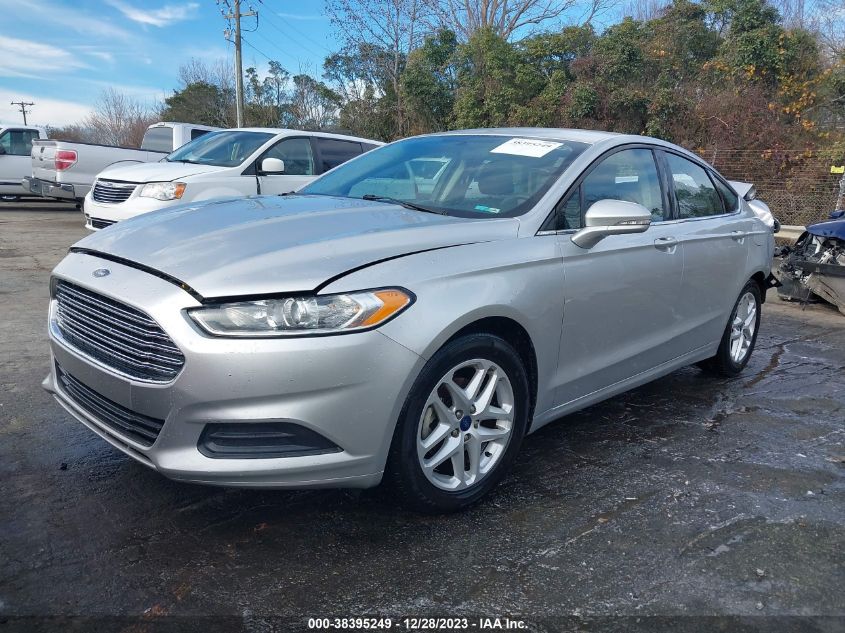 2016 FORD FUSION SE - 3FA6P0H74GR283249