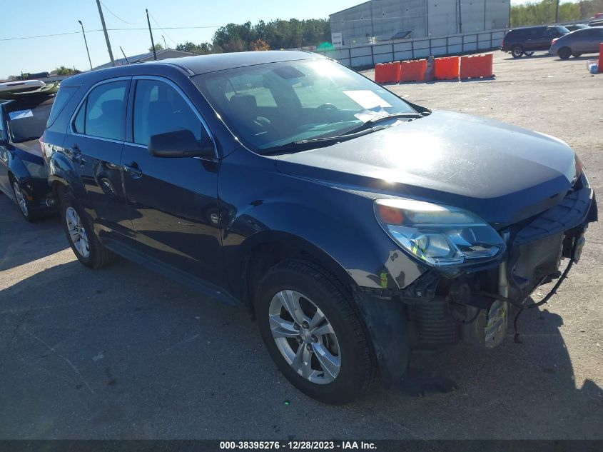 2016 CHEVROLET EQUINOX LS - 1GNALBEK6GZ105107