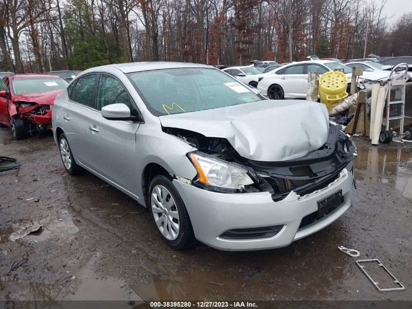 2015 NISSAN SENTRA S/SV/SR/SL - 3N1AB7AP4FL668238