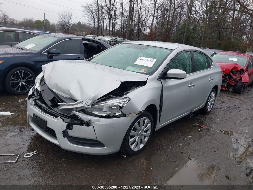 2015 NISSAN SENTRA S/SV/SR/SL - 3N1AB7AP4FL668238