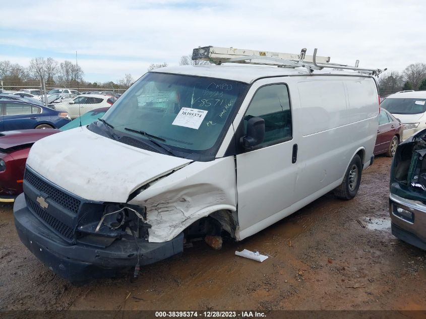 2013 CHEVROLET EXPRESS 2500 1GCWGFCA4D1108571