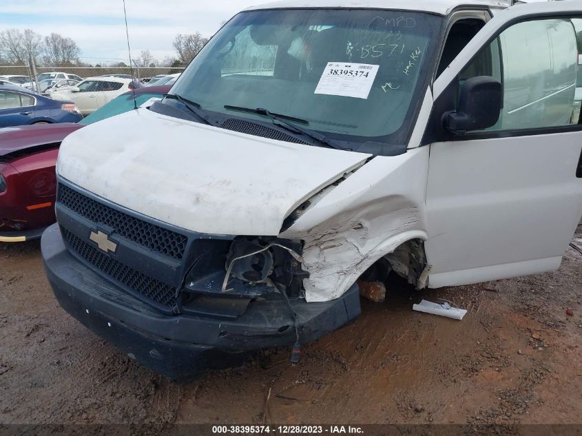 2013 CHEVROLET EXPRESS 2500 1GCWGFCA4D1108571