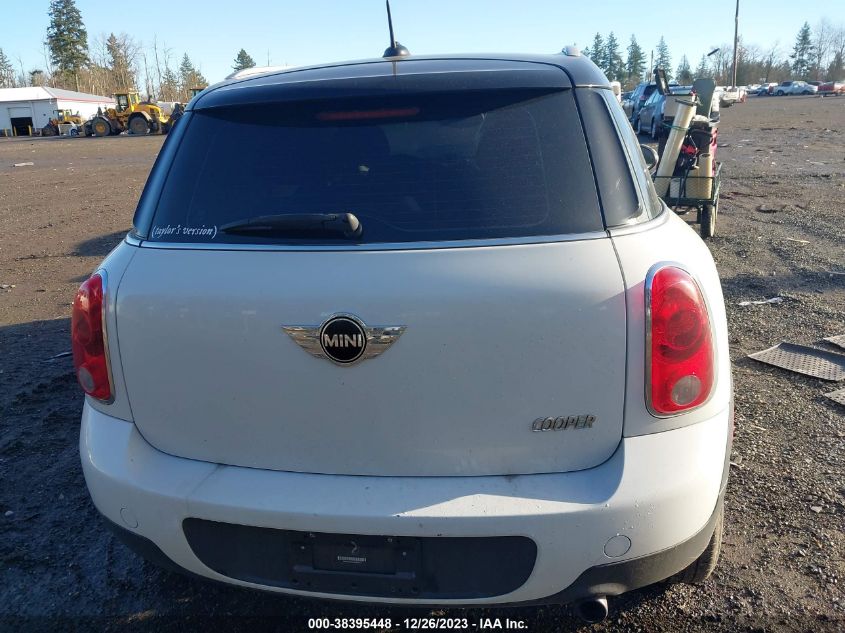 2013 MINI COUNTRYMAN COOPER - WMWZB3C51DWM08310