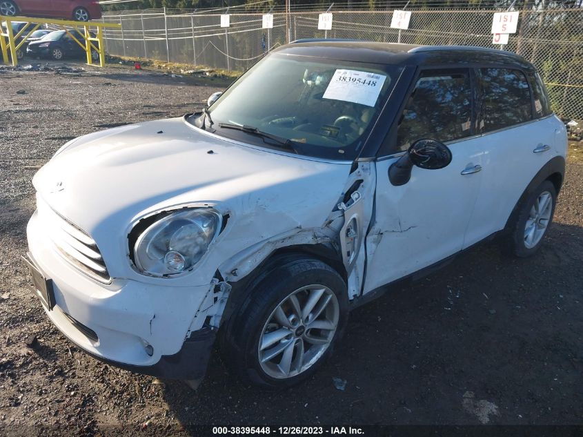 2013 MINI COUNTRYMAN COOPER - WMWZB3C51DWM08310