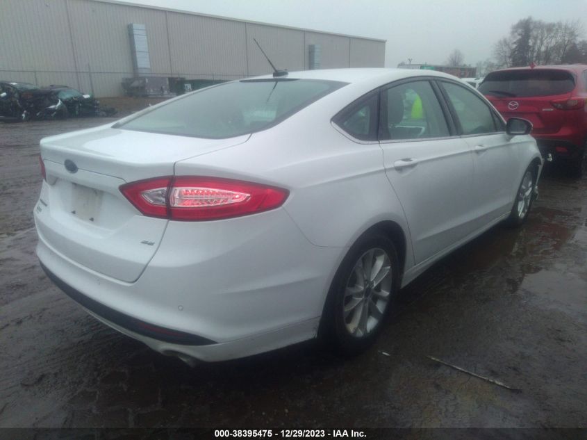 2015 FORD FUSION SE - 3FA6P0H71FR291551