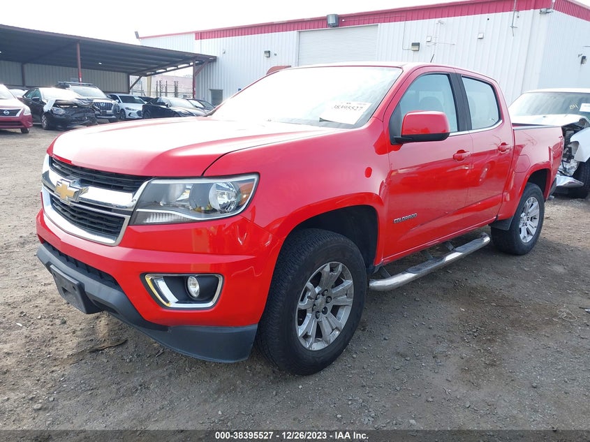 VIN 1GCGSCEN3J1225121 2018 CHEVROLET COLORADO LT