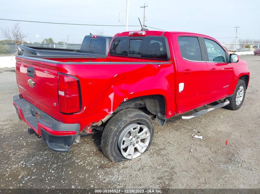 VIN 1GCGSCEN3J1225121 2018 CHEVROLET COLORADO LT