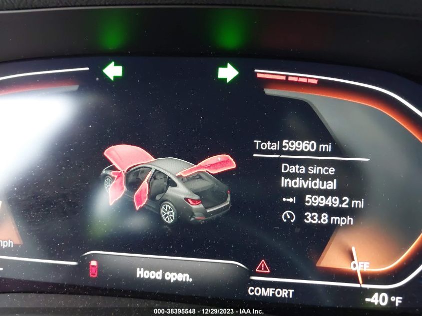 2022 BMW 430I GRAN COUPE - WBA63AV08NFM16993