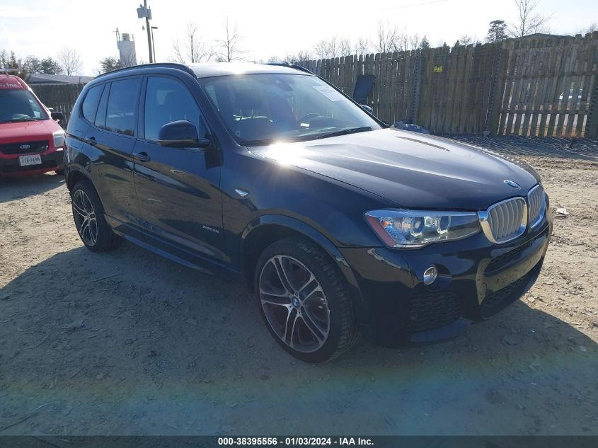 5UXWX7C37H0U44538 2017 BMW X3, photo no. 1