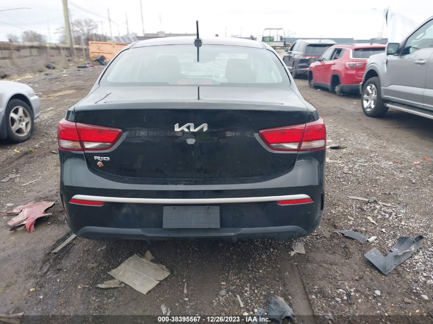 2022 KIA RIO S - 3KPA24ADXNE454942