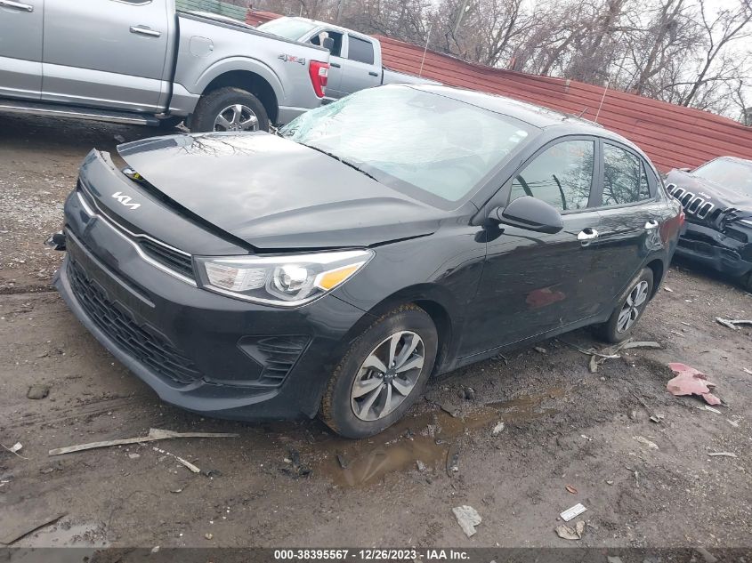 2022 KIA RIO S - 3KPA24ADXNE454942