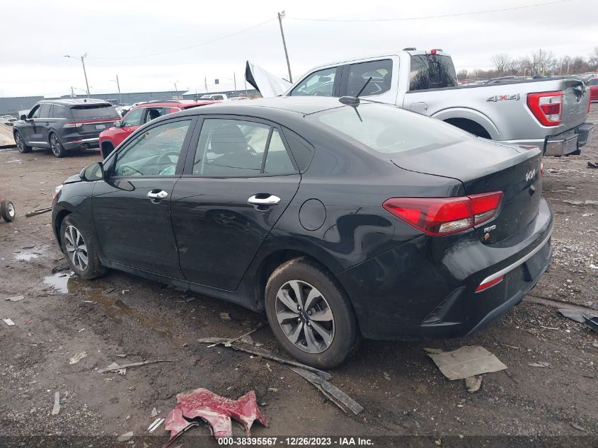 2022 KIA RIO S - 3KPA24ADXNE454942