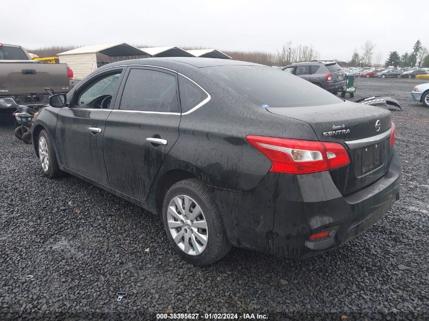 2019 NISSAN SENTRA S/SV/SR/SL - 3N1AB7AP3KY325336