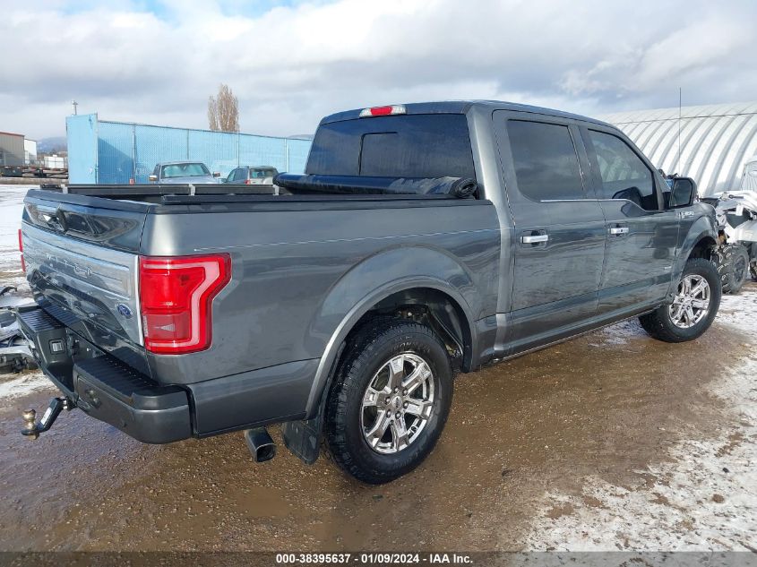 2016 FORD F-150 LIMITED - 1FTEW1EG9GFD26449