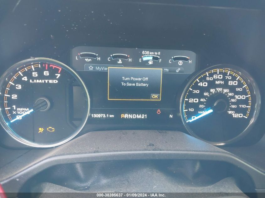 2016 FORD F-150 LIMITED - 1FTEW1EG9GFD26449