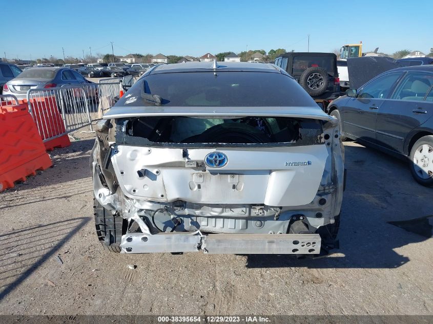 2016 TOYOTA PRIUS - JTDKBRFU6G3018660