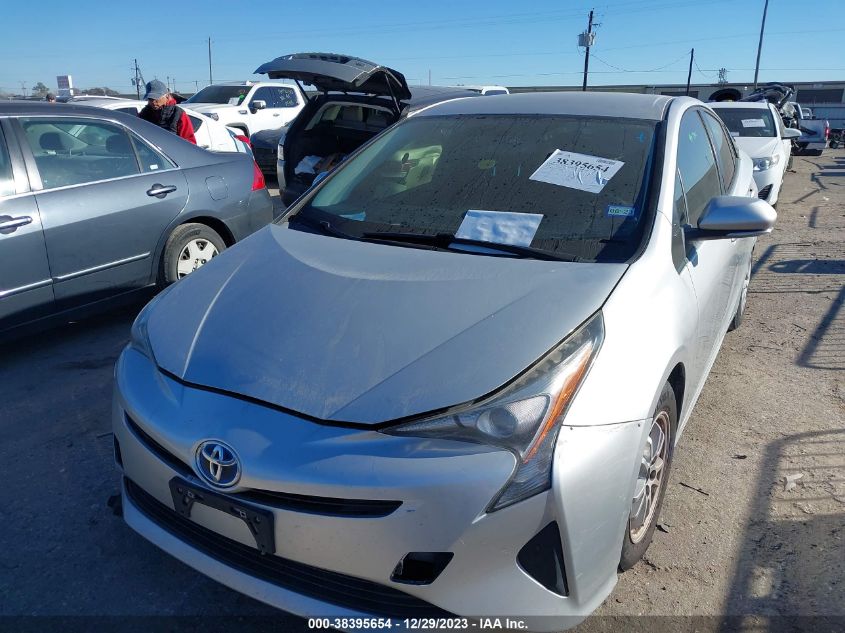 2016 TOYOTA PRIUS - JTDKBRFU6G3018660