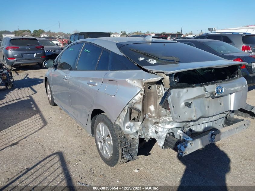 2016 TOYOTA PRIUS - JTDKBRFU6G3018660