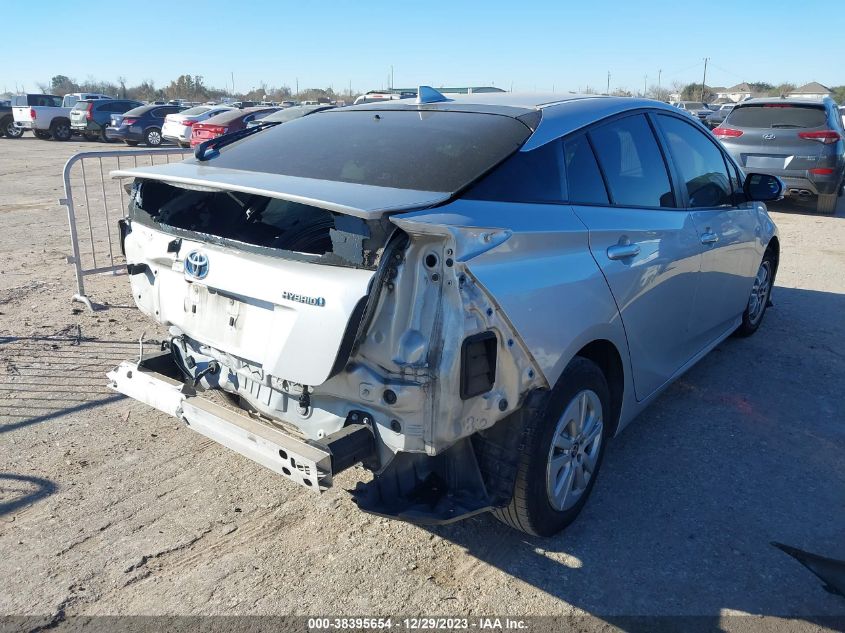 2016 TOYOTA PRIUS - JTDKBRFU6G3018660