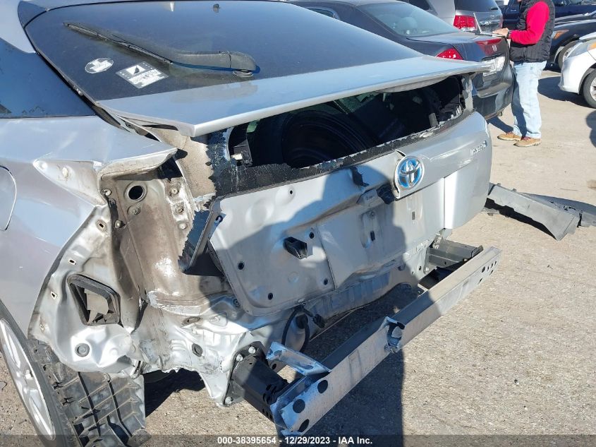 2016 TOYOTA PRIUS - JTDKBRFU6G3018660