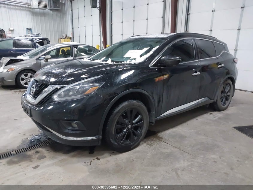 VIN 5N1AZ2MH9JN160271 2018 NISSAN MURANO S/SL/SV/PLATINUM