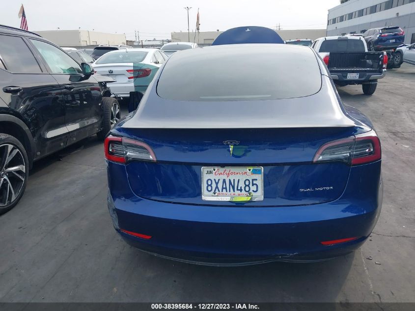 2021 TESLA MODEL 3 - 5YJ3E1EB4MF995436