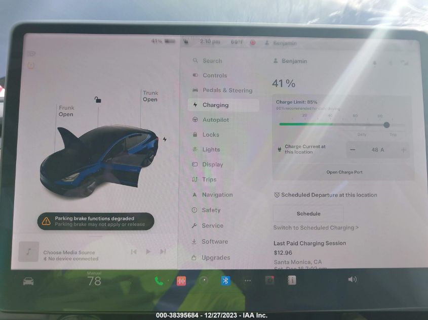 2021 TESLA MODEL 3 - 5YJ3E1EB4MF995436