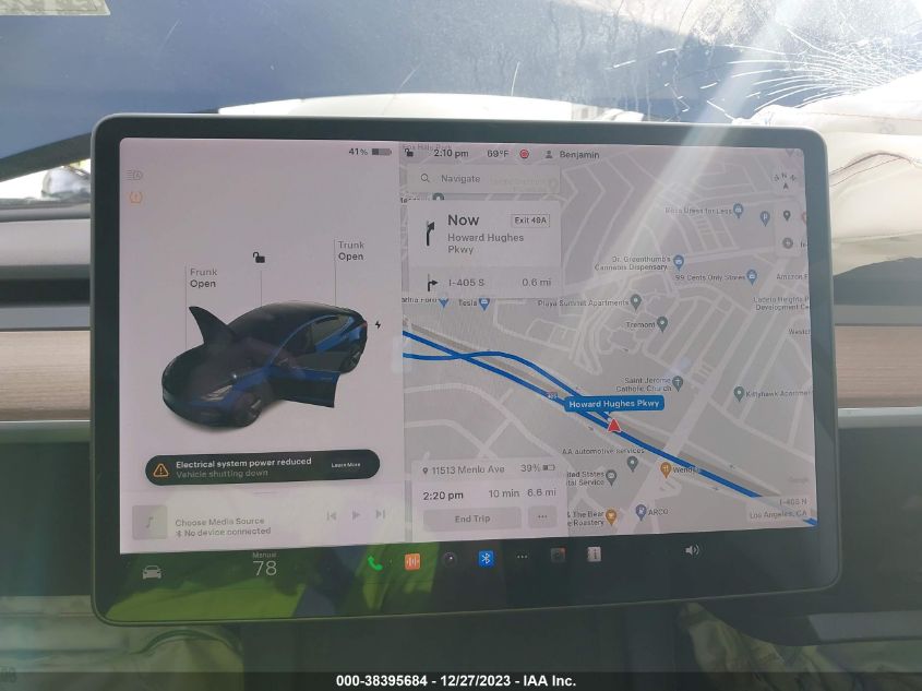 2021 TESLA MODEL 3 - 5YJ3E1EB4MF995436