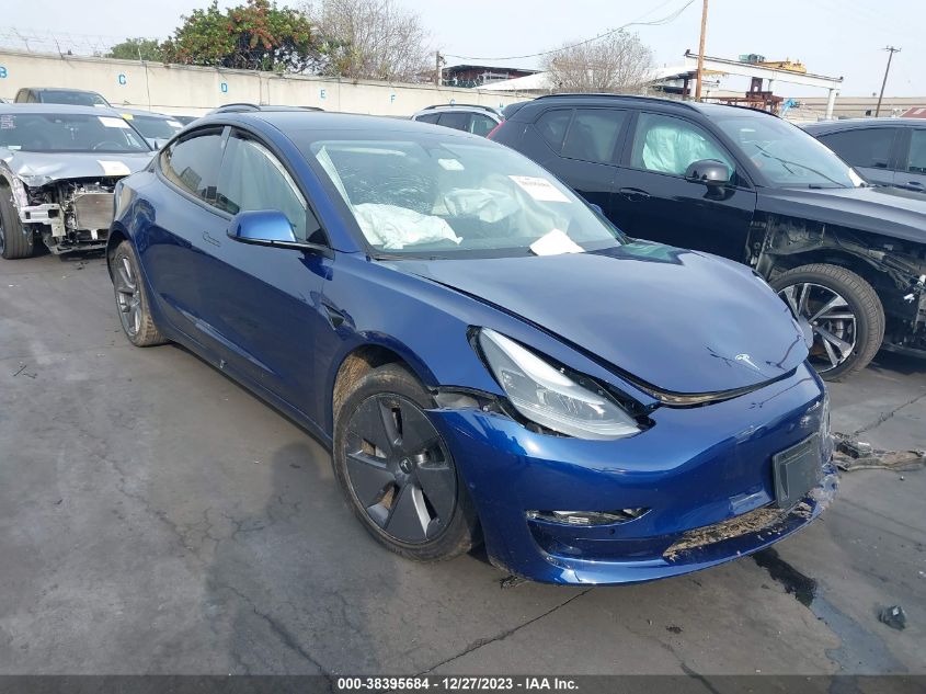 2021 TESLA MODEL 3 - 5YJ3E1EB4MF995436