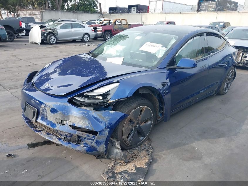 2021 TESLA MODEL 3 - 5YJ3E1EB4MF995436