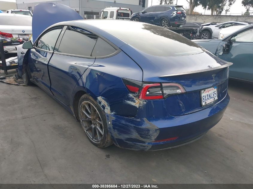 2021 TESLA MODEL 3 - 5YJ3E1EB4MF995436