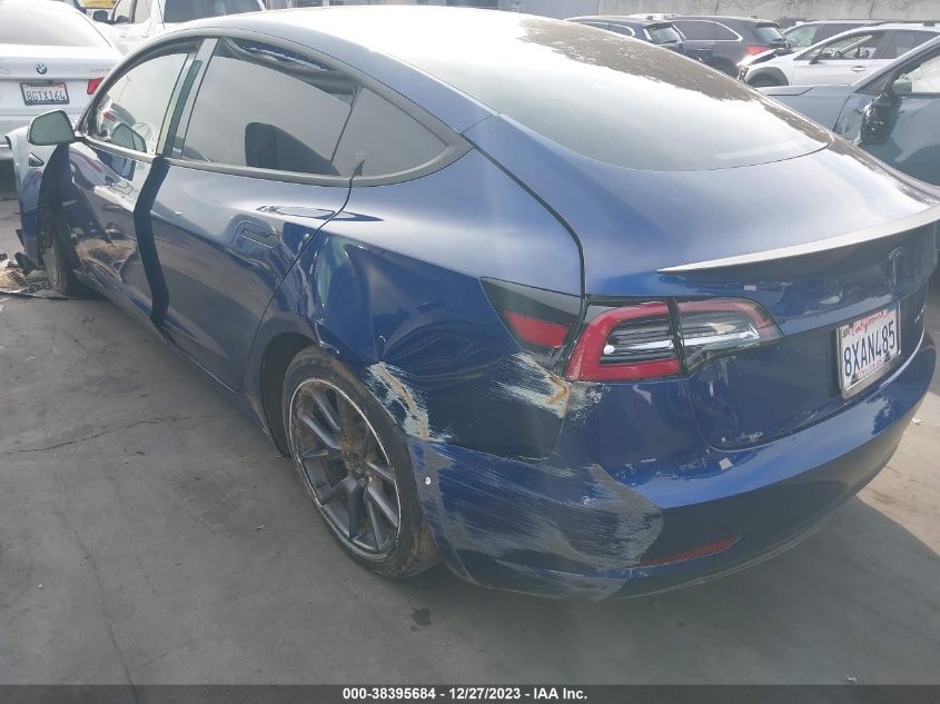 2021 TESLA MODEL 3 - 5YJ3E1EB4MF995436