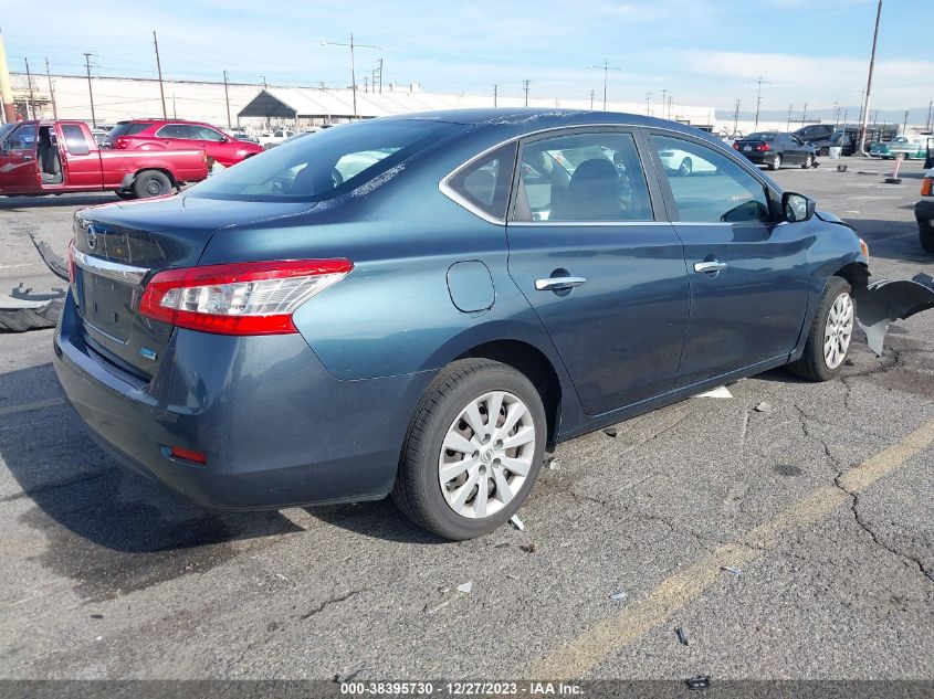 2014 NISSAN SENTRA S/SV/SR/SL - 3N1AB7AP8EY250167