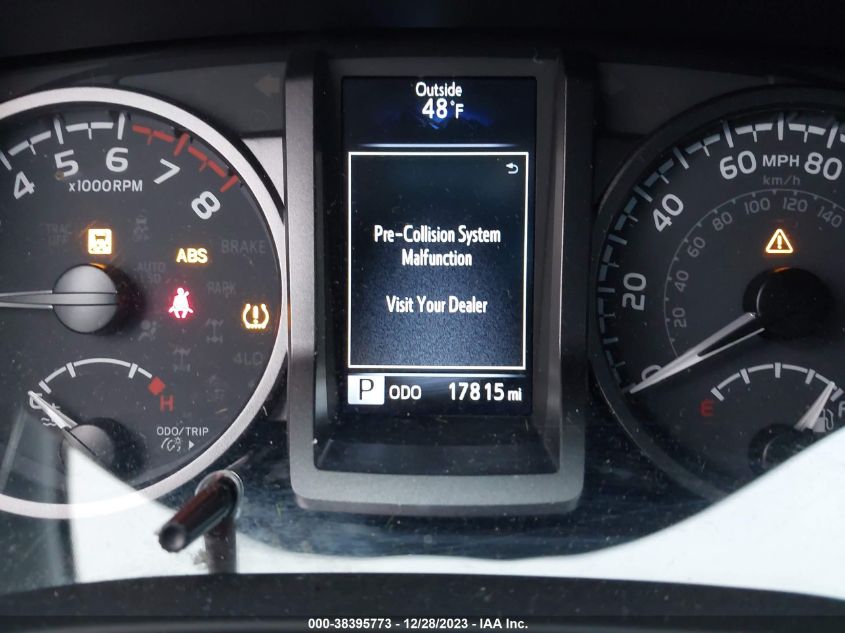 2023 TOYOTA TACOMA DOUBLE CAB/SR/SR5/TRAIL/TRD SPORT/TRD OFF ROAD/TRD PRO 3TMCZ5ANXPM549190