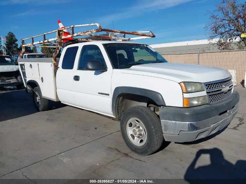 2005 CHEVROLET SILVERADO 2500HD WORK TRUCK #2992833586