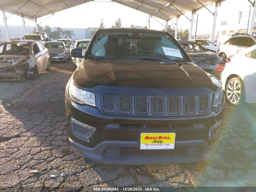 2019 JEEP COMPASS SPORT FWD - 3C4NJCAB4KT618643