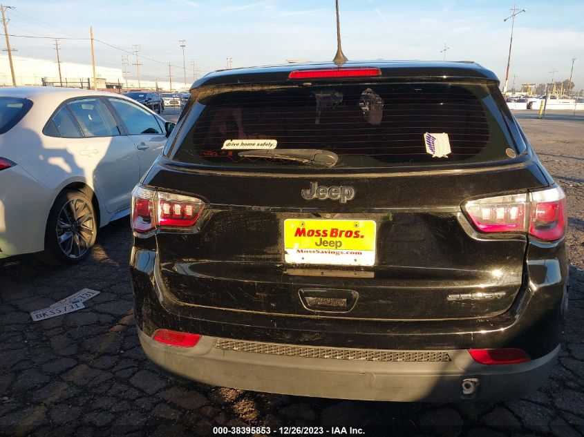 2019 JEEP COMPASS SPORT FWD - 3C4NJCAB4KT618643