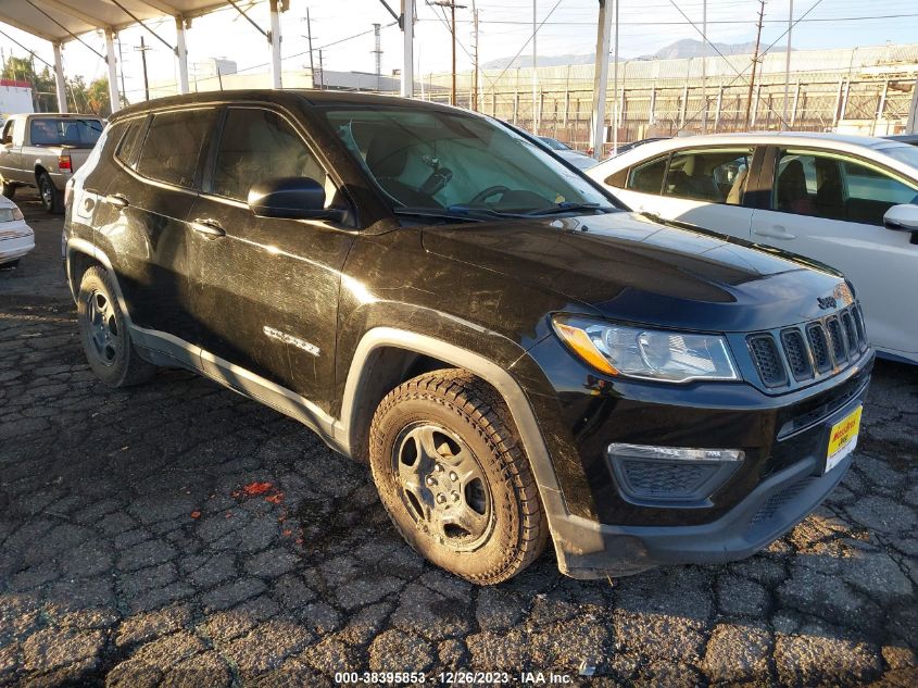 2019 JEEP COMPASS SPORT FWD - 3C4NJCAB4KT618643