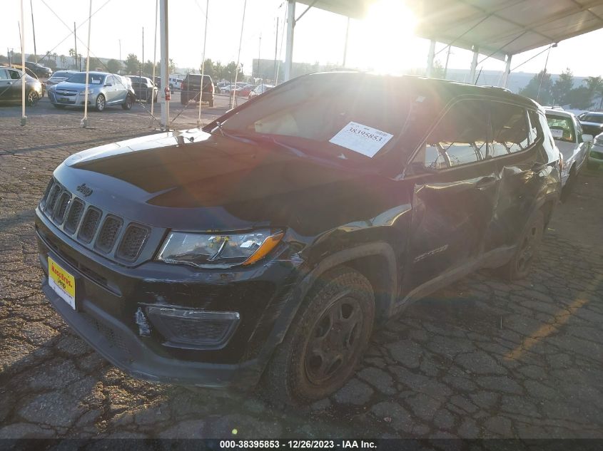 2019 JEEP COMPASS SPORT FWD - 3C4NJCAB4KT618643