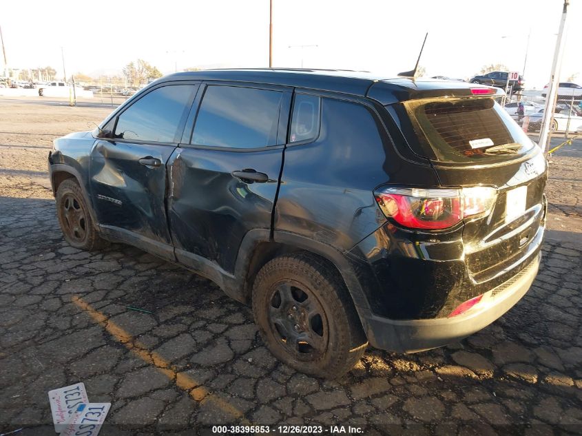 2019 JEEP COMPASS SPORT FWD - 3C4NJCAB4KT618643