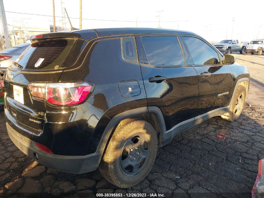2019 JEEP COMPASS SPORT FWD - 3C4NJCAB4KT618643