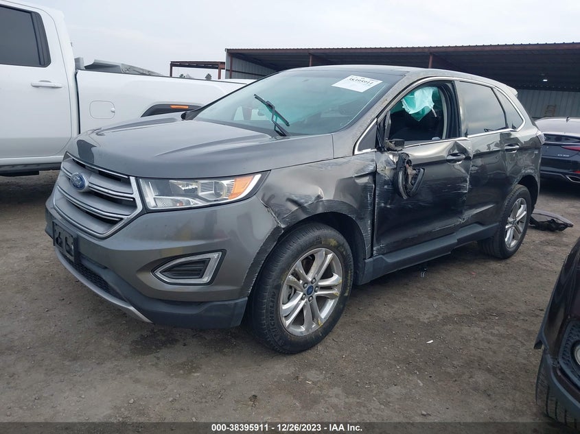 VIN 2FMPK3J83JBB29263 2018 FORD EDGE SEL