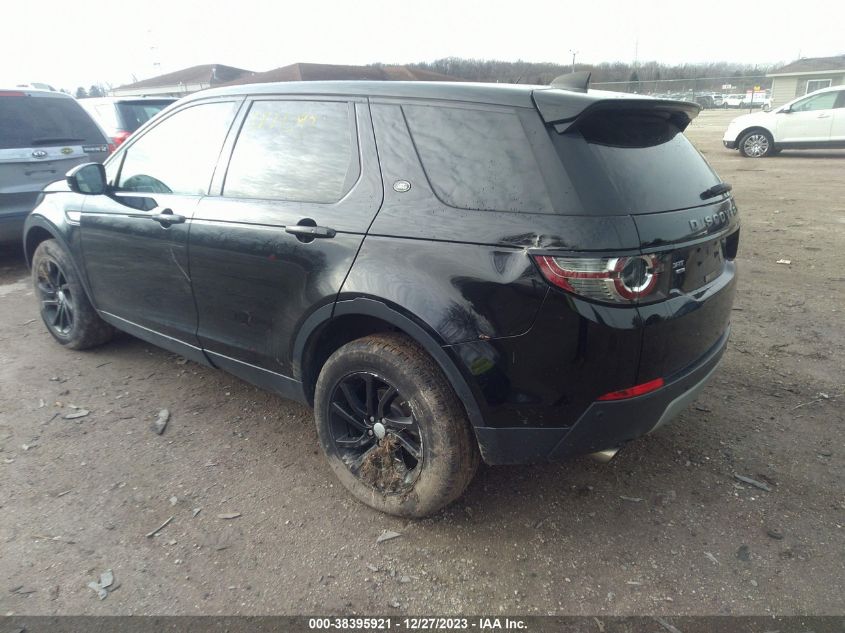 2017 LAND ROVER DISCOVERY SPORT HSE - SALCR2BG5HH651283