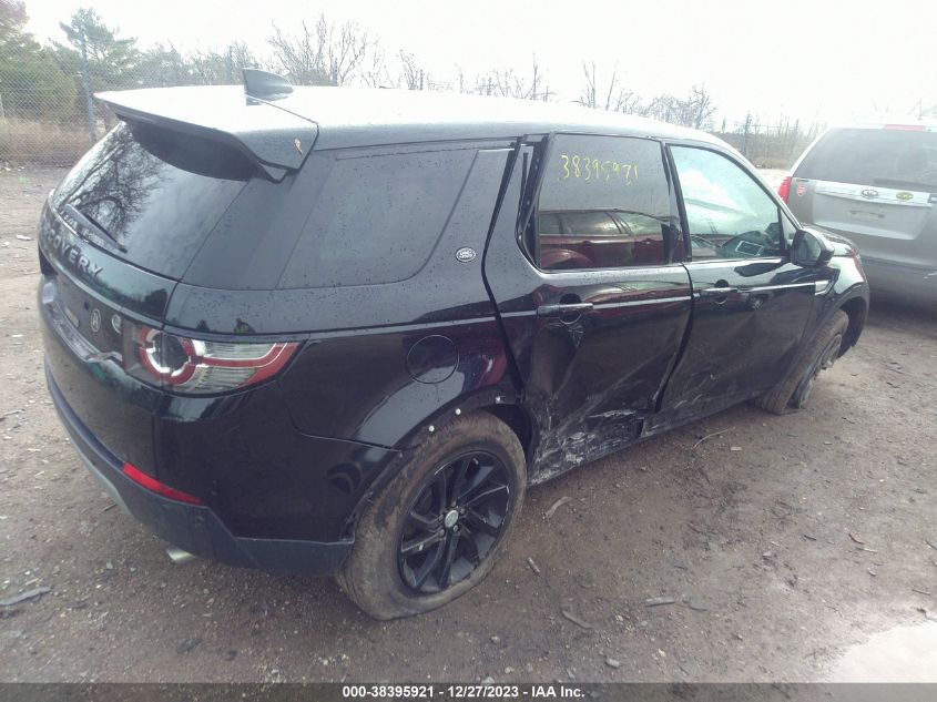 2017 LAND ROVER DISCOVERY SPORT HSE - SALCR2BG5HH651283