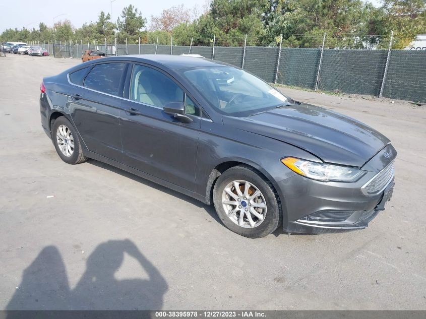 2017 FORD FUSION S - 3FA6P0G72HR171150