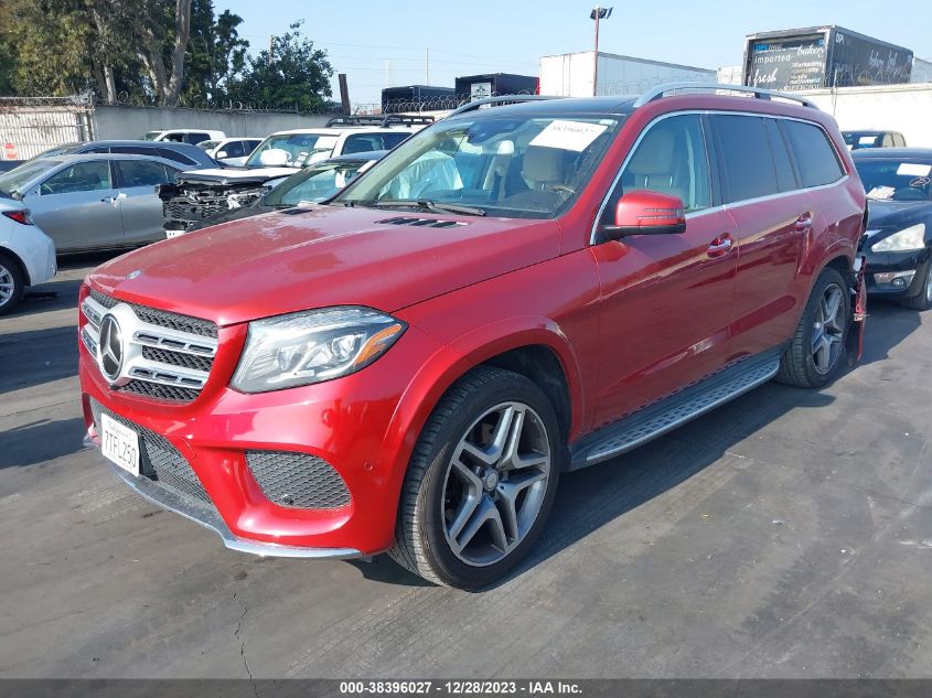 2017 MERCEDES-BENZ GLS 550 550 4MATIC 4JGDF7DE2HA784729