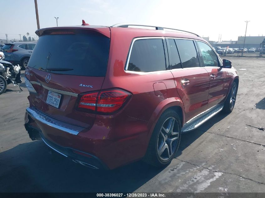 2017 MERCEDES-BENZ GLS 550 550 4MATIC 4JGDF7DE2HA784729